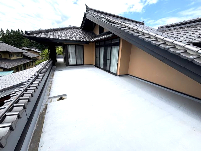 中古戸建　上高井郡小布施町小布施のバルコニー