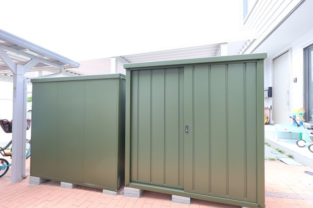 ストーンヒルズ南栄町（メゾネット）の収納|物置