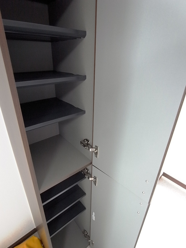 板橋区稲荷台のアパートの収納