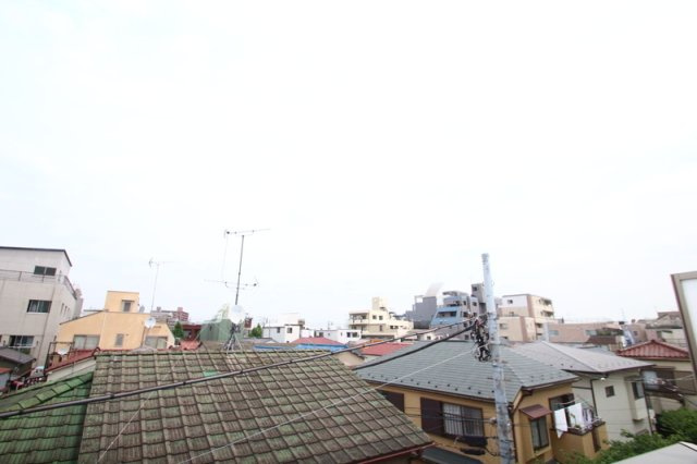 板橋区稲荷台のアパートの展望
