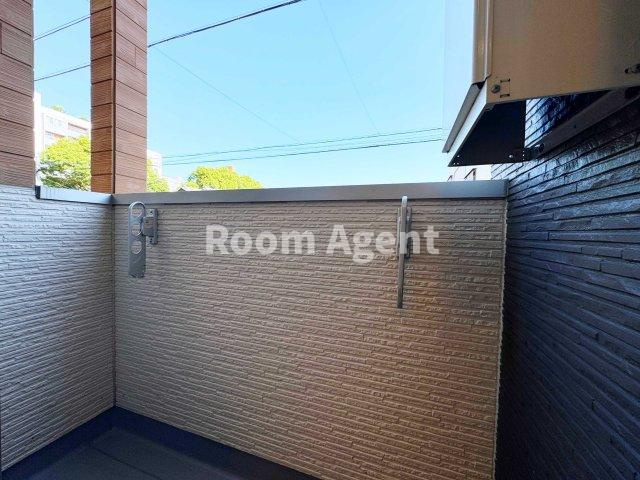 トレノハウスのバルコニー