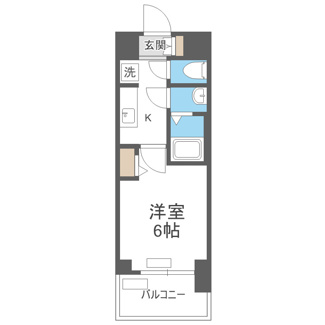 【間取り】 | プレサンスOSAKA姫里ヴィオン