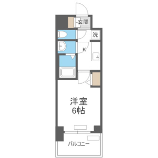 【間取り】 | プレサンスOSAKA姫里ヴィオン