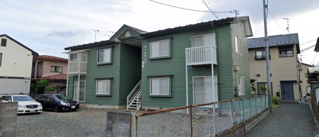 盛岡市一棟アパートの外観