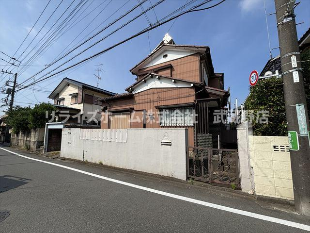 【前面道路含む現地写真】 | 久米川町　売地