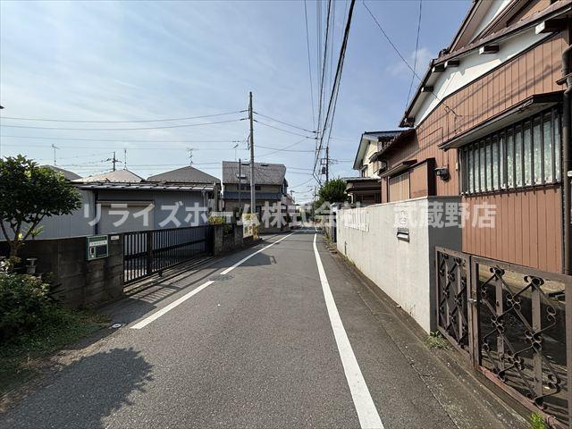 【前面道路含む現地写真】 | 久米川町　売地