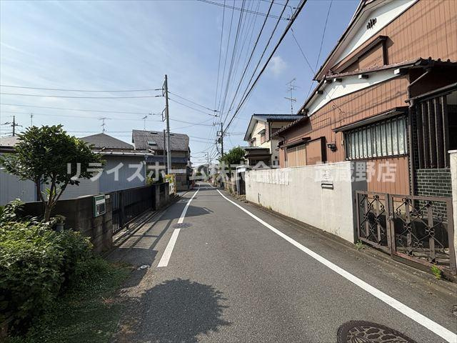 【前面道路含む現地写真】 | 久米川町　売地