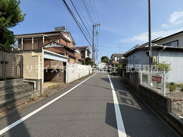 【前面道路含む現地写真】 | 久米川町　売地