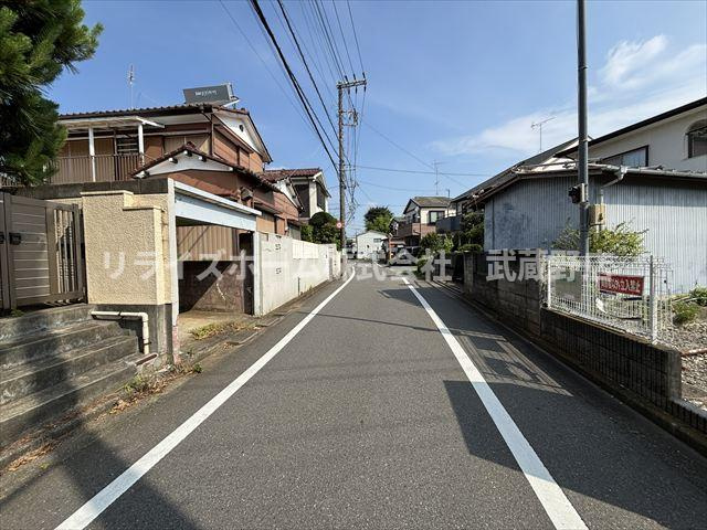 【前面道路含む現地写真】 | 久米川町　売地