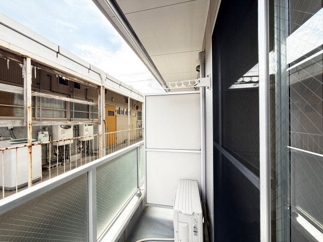 マンションつくし野のバルコニー