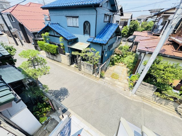 三郷市戸ケ崎３丁目新築戸建【戸ヶ崎小学校：5分】の展望|バルコニーより道路側眺望