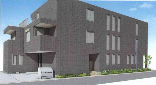 COCORO12321の外観パース