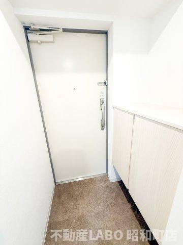 エグゼ大阪CITYアインツの玄関