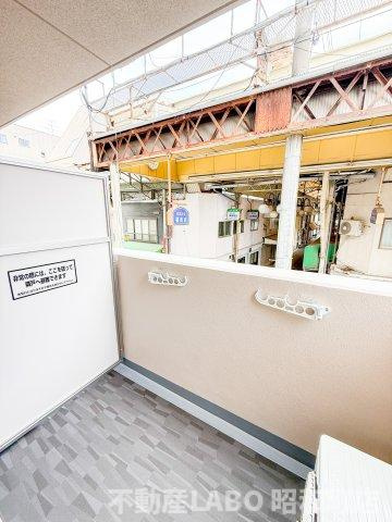 エグゼ大阪CITYアインツのバルコニー