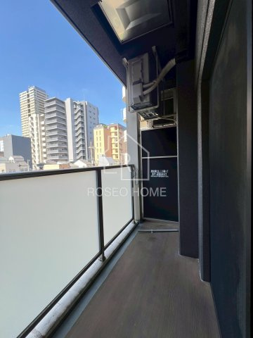 グランプラス谷町のバルコニー