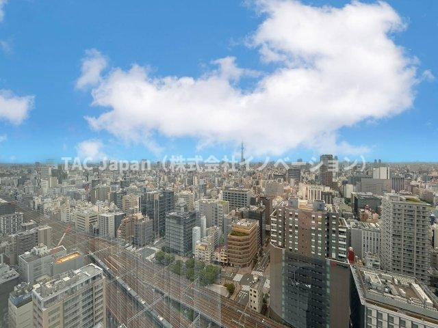 東京タイムズタワーの展望