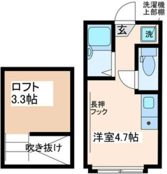 アーバンプレイス東新宿Ⅱ・Cの間取り