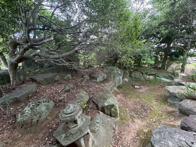 石岡市高浜　中古戸建の庭