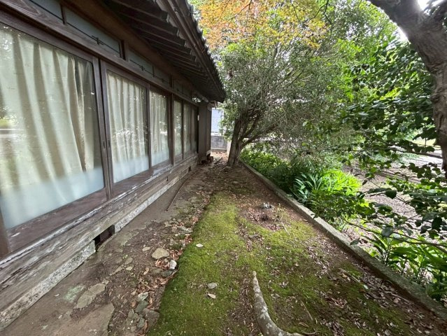 石岡市高浜　中古戸建の庭