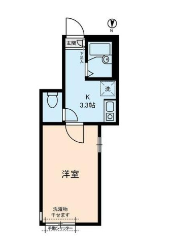 ガーデンスクエア笹塚の間取り