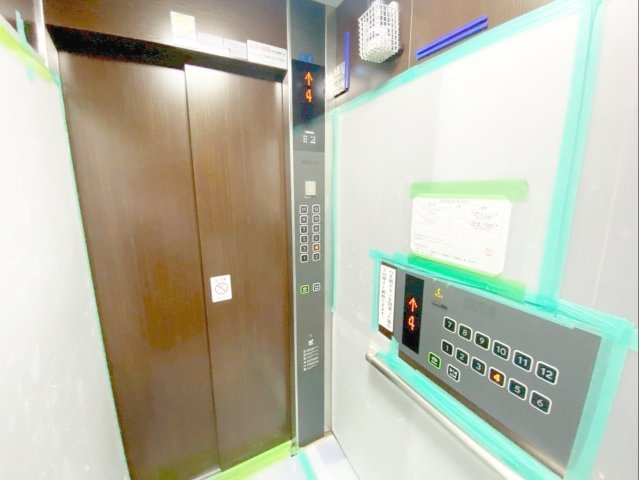 三愛シティライフ箱崎12の設備|エレベーター内の様子です！