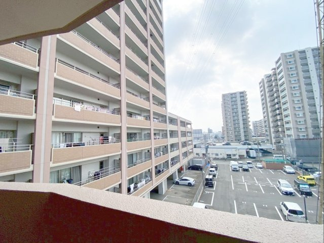 三愛シティライフ箱崎12の展望|バルコニーからの眺望です！