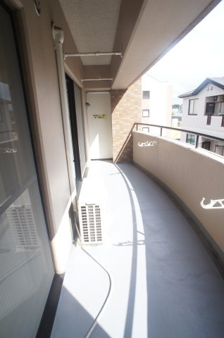 グリーンパークおゆみ野のバルコニー