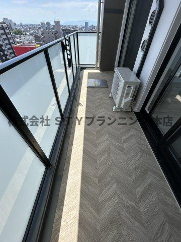 仲介手数料０円！S-RESIDENCE亀島駅前blazeのバルコニー