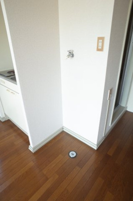 【洗面所】 | グランドマンション | 室内洗濯機置場です☆　