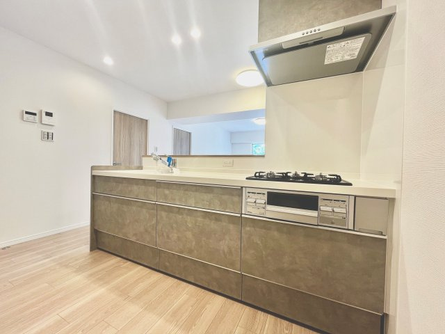 シーアイマンション第2甲陽園のキッチン|使いやすいキッチンです