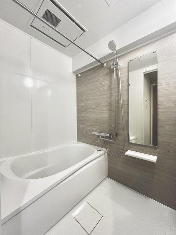 シーアイマンション第2甲陽園の浴室|日々の疲れを癒すお風呂付です