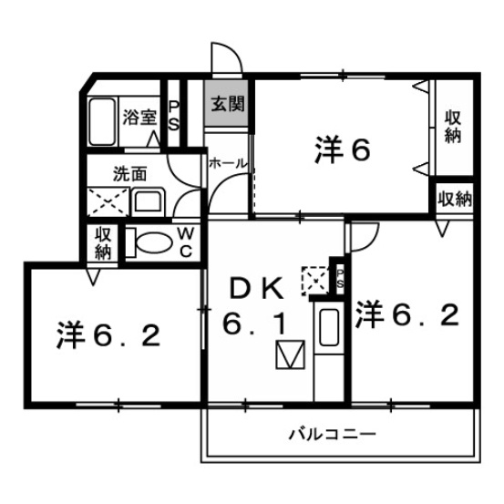 【間取り】 | グランルミエール
