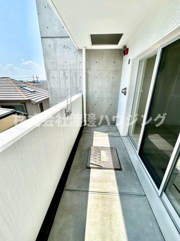 BLANCFORETのバルコニー