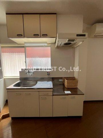 長柄西淀屋ビルのキッチン|きれいなキッチンです