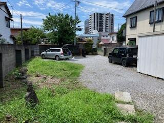 宇都宮市東塙田1丁目　4DK　中古住宅の庭