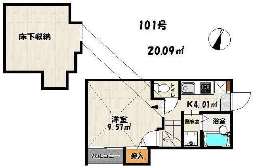 エトワールの間取り