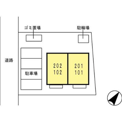 【区画図】 | ロイヤルコート東那珂