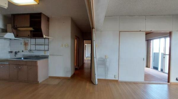 中之島グリーンハイツのキッチン