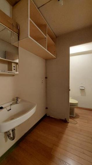 中之島グリーンハイツの独立洗面台