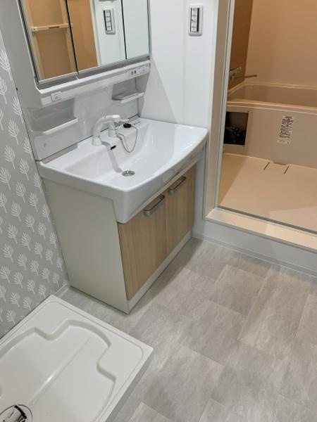 Lien小山の洗面所