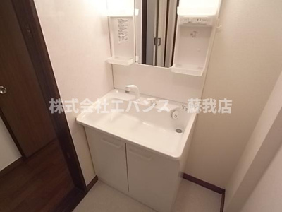 【独立洗面台】 | 保ビル | 独立洗面化粧台が付いています