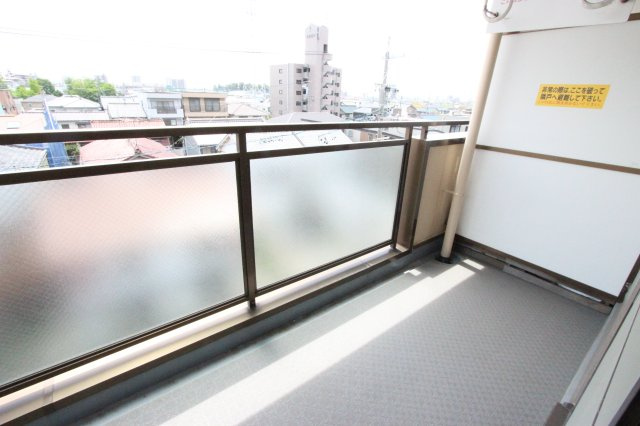 ソレアードⅡのバルコニー