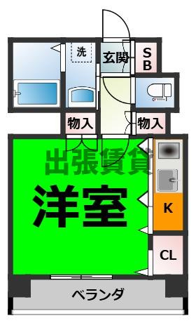 仲介手数料0円！！inspirationの間取り