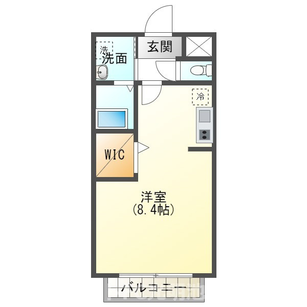 アンプルール光明池の間取り
