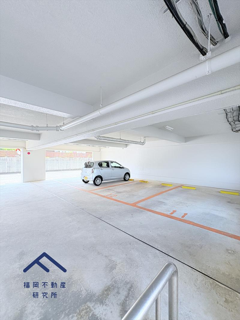 チュリス周船寺駅西の駐車場