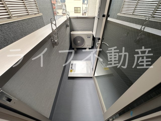 フジパレス瓜生堂Ⅴのバルコニー