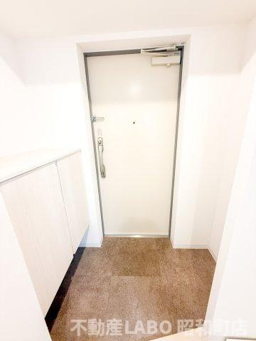 エグゼ大阪CITYアインツの玄関