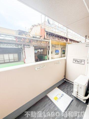 エグゼ大阪CITYアインツのバルコニー