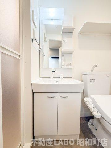 エグゼ大阪CITYアインツの洗面所