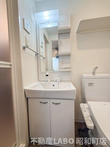 エグゼ大阪CITYアインツの洗面所